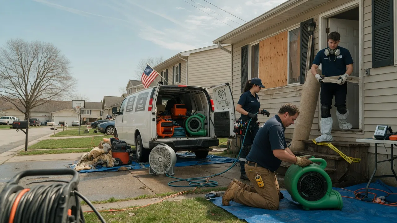 Water Damage Restoration in Collins, OH near me